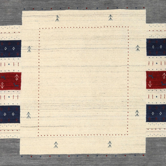 Machine Washable Contemporary Gold Rug, wshcon1972