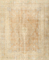 Machine Washable Contemporary Brown Gold Rug, wshcon1974