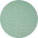 Sideview of Contemporary Blue Green Modern Rug, con197