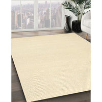 Contemporary Brown Solid Rug, con1983