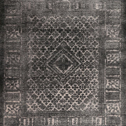 Square Contemporary Gray Modern Rug, con1986