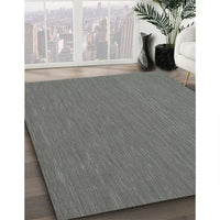 Contemporary Granite Gray Modern Rug, con198