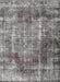 Machine Washable Contemporary Dark Gray Rug, wshcon1991