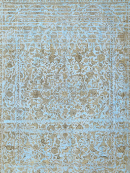 Contemporary Jeans Blue Modern Rug, con1992