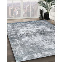 Contemporary Light Slate Gray Modern Rug, con1994