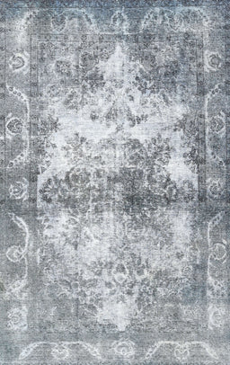 Contemporary Light Slate Gray Modern Rug, con1994