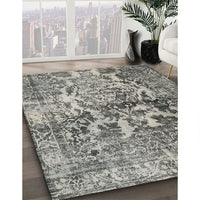 Contemporary Carbon Gray Modern Rug, con1997