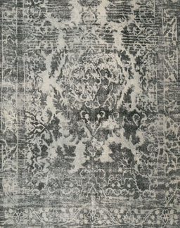 Contemporary Carbon Gray Modern Rug, con1997