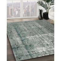 Contemporary Dark Gray Modern Rug, con1998