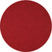 Sideview of Contemporary Red Modern Rug, con199