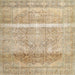 Square Contemporary Brown Modern Rug, con2000