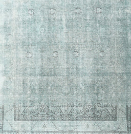 Contemporary Dark Sea Green Modern Rug, con2002