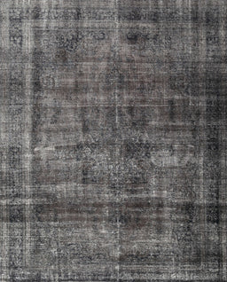 Contemporary Charcoal Gray Modern Rug, con2004