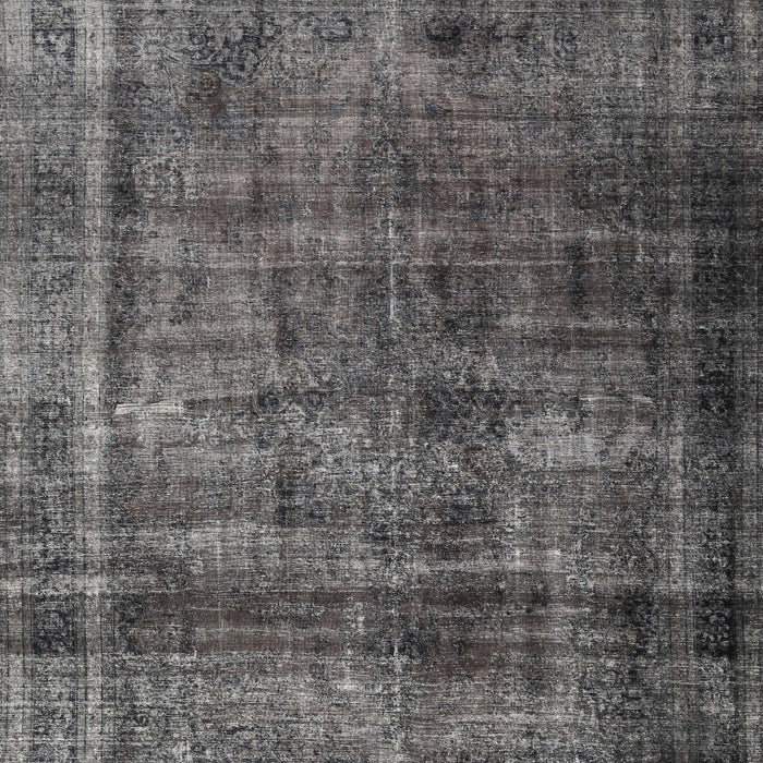 Contemporary Charcoal Gray Modern Rug, con2004