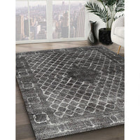 Contemporary Gray Modern Rug, con2005