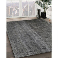 Contemporary Black Modern Rug, con2006