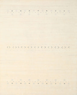 Contemporary Navajo White Gold Solid Rug, con2009