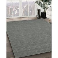 Contemporary Platinum Gray Modern Rug, con200