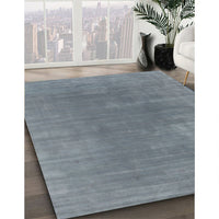 Contemporary Light Slate Gray Modern Rug, con2010