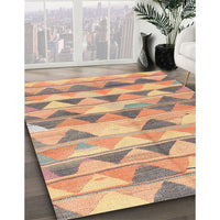 Contemporary Rust Pink Southwestern Rug, con2012