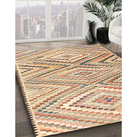 Contemporary Brown Southwestern Rug, con2015