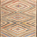 Sideview of Machine Washable Contemporary Brown Rug, wshcon2015