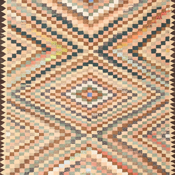 Machine Washable Contemporary Brown Rug, wshcon2015