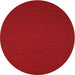 Square Machine Washable Contemporary Red Rug, wshcon201