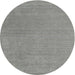 Sideview of Contemporary Sage Green Modern Rug, con2021