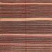 Sideview of Machine Washable Contemporary Sunrise Orange Rug, wshcon2023