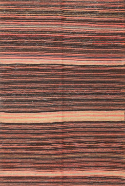 Machine Washable Contemporary Sunrise Orange Rug, wshcon2023