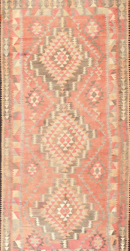 Contemporary Mango Orange Oriental Rug, con2027