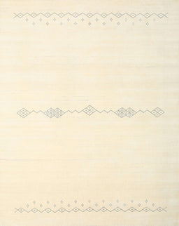 Machine Washable Contemporary Vanilla Gold Rug, wshcon2029