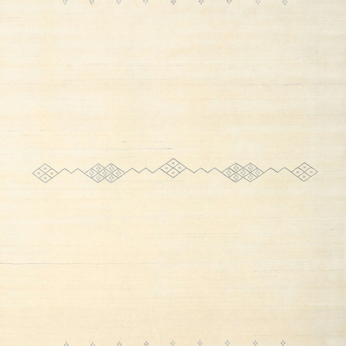 Machine Washable Contemporary Vanilla Gold Rug, wshcon2029