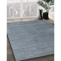 Contemporary Light Slate Gray Modern Rug, con2030