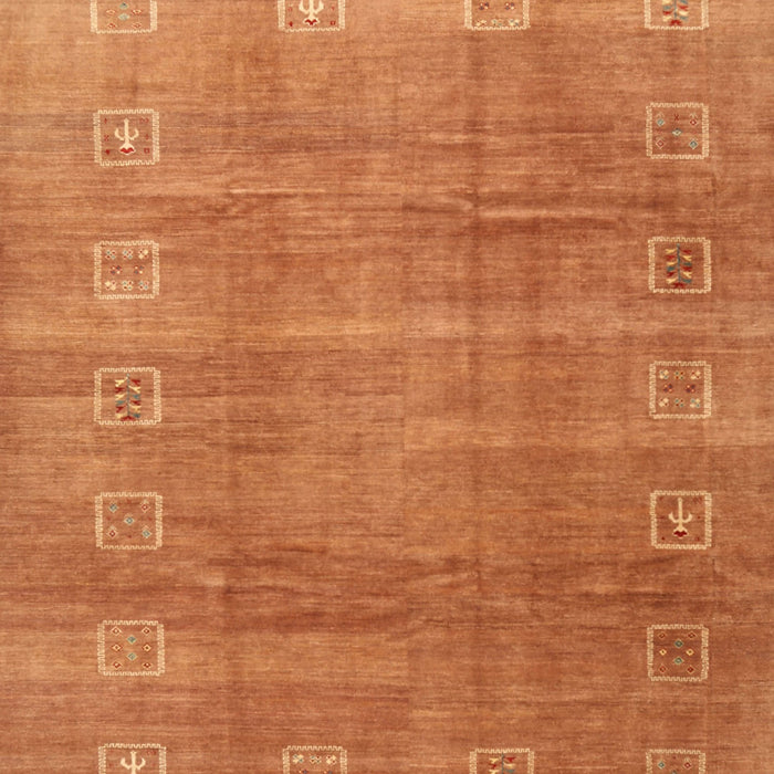 Machine Washable Contemporary Orange Red Rug, wshcon2034