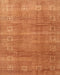 Contemporary Orange Red Modern Rug, con2034