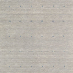 Square Contemporary Sage Green Modern Rug, con2036