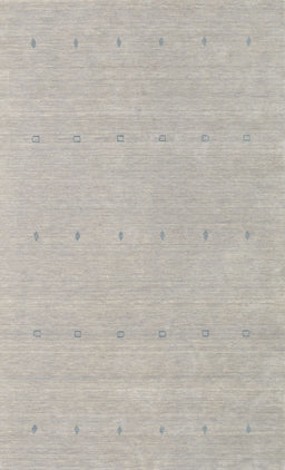 Machine Washable Contemporary Sage Green Rug, wshcon2036