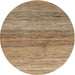 Sideview of Contemporary Light Brown Modern Rug, con2039