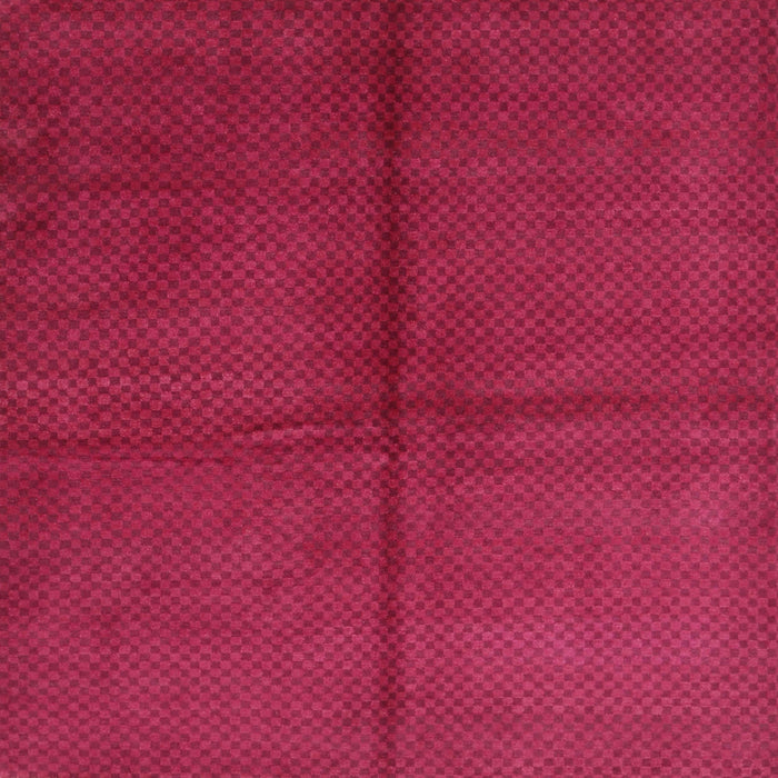 Square Contemporary Crimson Red Modern Rug, con2040