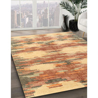 Contemporary Chocolate Brown Modern Rug, con2042