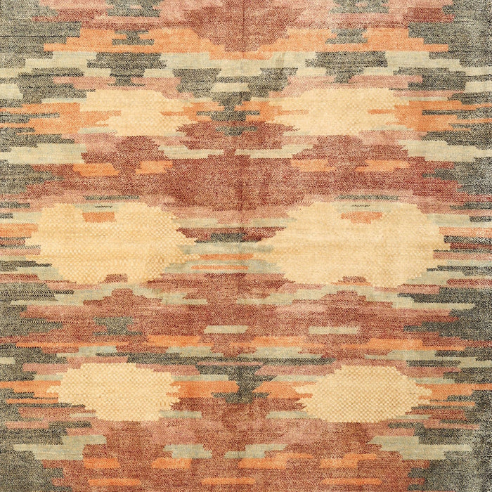 Contemporary Chocolate Brown Modern Rug, con2042