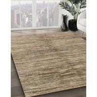 Contemporary Brown Modern Rug, con2044