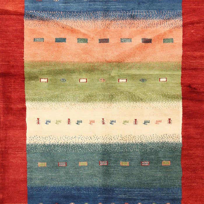 Machine Washable Contemporary Brown Rug, wshcon2045