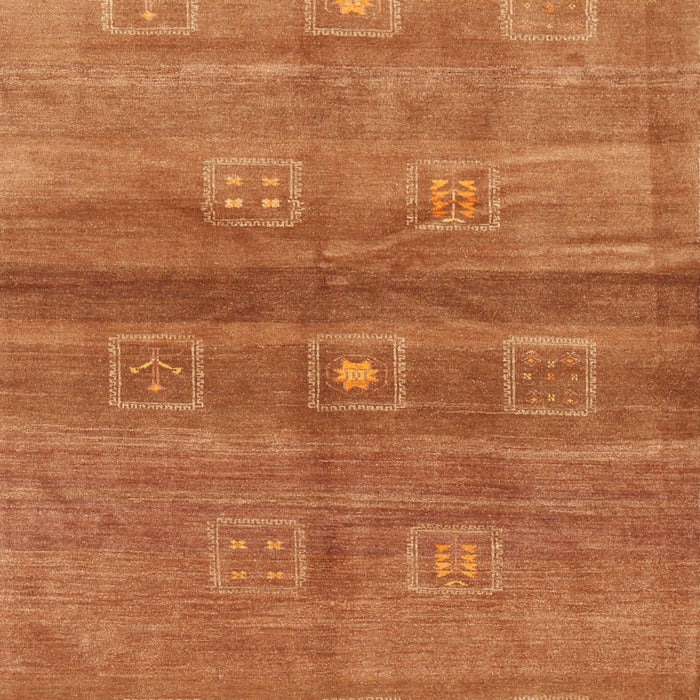 Contemporary Orange Red Modern Rug, con2047