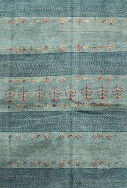 Contemporary Green Modern Rug, con2048