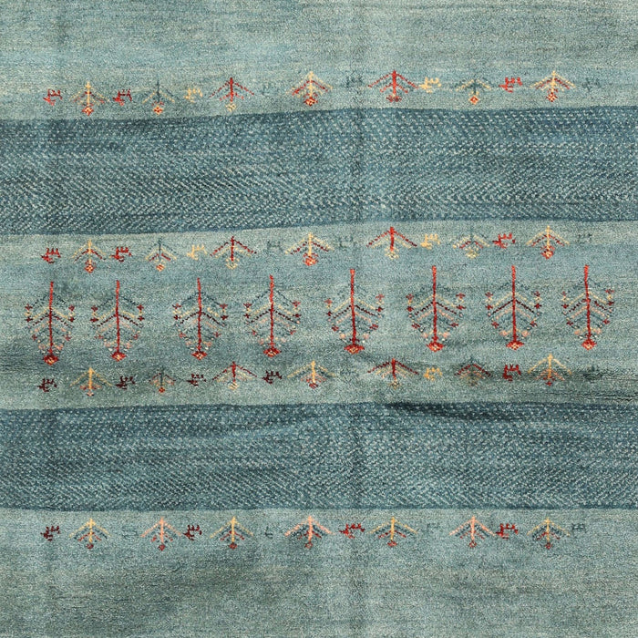 Contemporary Green Modern Rug, con2048