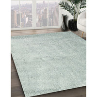 Contemporary Dark Gray Modern Rug, con2052