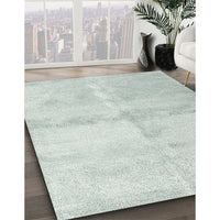 Contemporary Light Gray Modern Rug, con2053